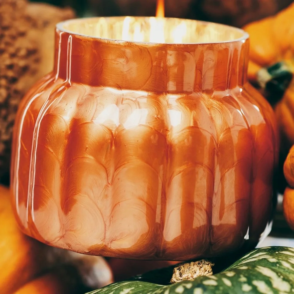 NEW NWT Anthropologie Capri Pumpkin Clove candle 19 oz
